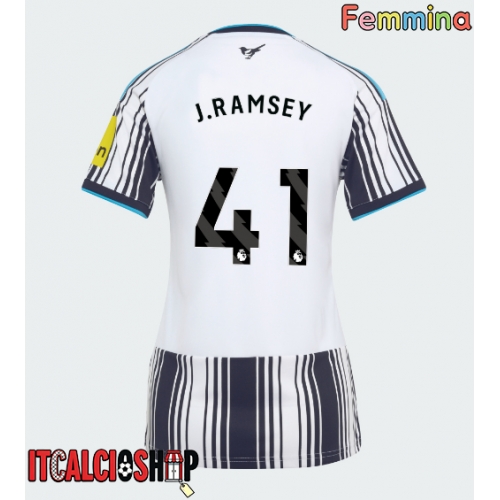 Newcastle United Jacob Ramsey #41 Prima Maglia Femmina 2026-27 Manica Corta